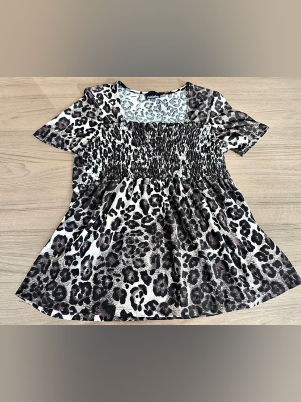 Initiatives Leopard Print Top